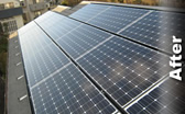 一般住宅への太陽光発電パネル設置工事